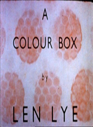 En dvd sur amazon A Colour Box