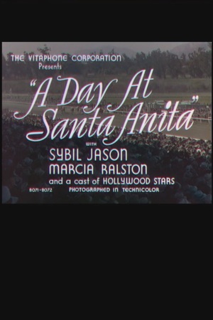 En dvd sur amazon A Day at Santa Anita