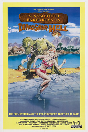 En dvd sur amazon A Nymphoid Barbarian in Dinosaur Hell