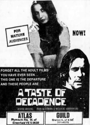 En dvd sur amazon A Taste of Decadence