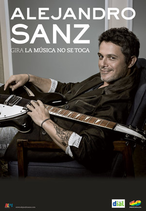 En dvd sur amazon Alejandro Sanz - La musica no se toca (En vivo)