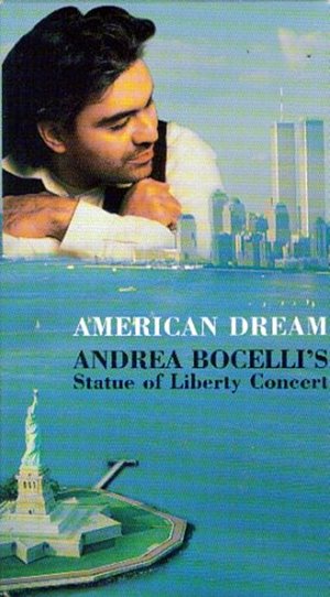 En dvd sur amazon American Dream: Andrea Bocelli's Statue of Liberty Concert