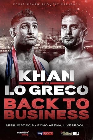 En dvd sur amazon Amir Khan vs. Phil Lo Greco