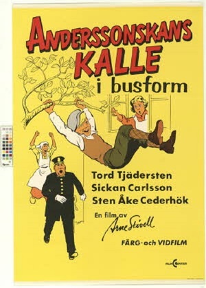 En dvd sur amazon Anderssonskans Kalle i busform