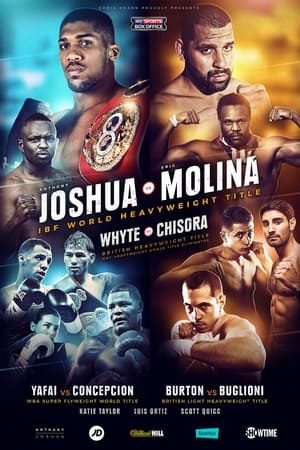 En dvd sur amazon Anthony Joshua vs. Eric Molina