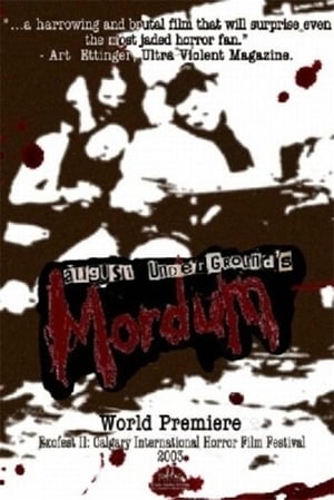 En dvd sur amazon August Underground's Mordum