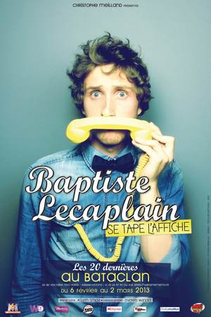 En dvd sur amazon Baptiste Lecaplain - Se tape l'affiche