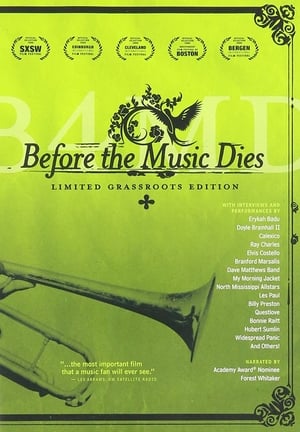 En dvd sur amazon Before the Music Dies