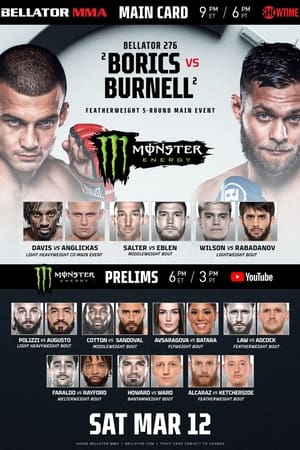 En dvd sur amazon Bellator 276: Borics vs. Burnell