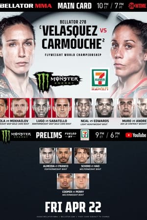 En dvd sur amazon Bellator 278: Velasquez vs. Carmouche