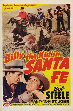 En dvd sur amazon Billy the Kid in Santa Fe