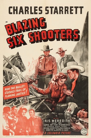 En dvd sur amazon Blazing Six Shooters