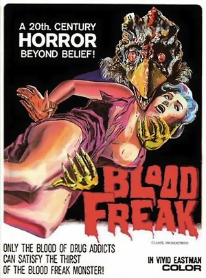 En dvd sur amazon Blood Freak