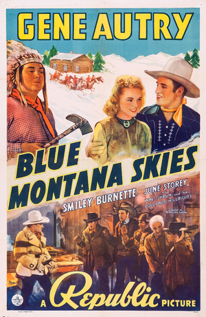 En dvd sur amazon Blue Montana Skies