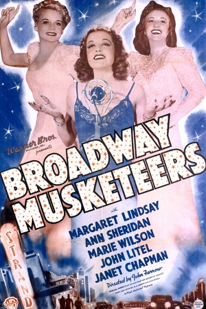 En dvd sur amazon Broadway Musketeers