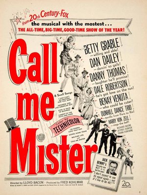 En dvd sur amazon Call Me Mister