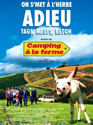 En dvd sur amazon Camping à la ferme