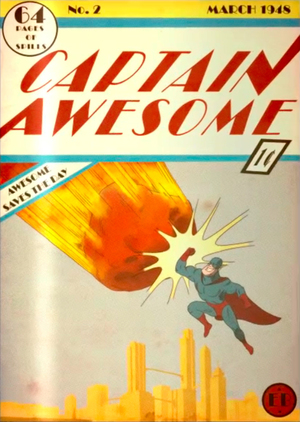 En dvd sur amazon Captain Awesome