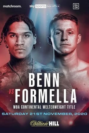 En dvd sur amazon Conor Benn vs. Sebastian Formella