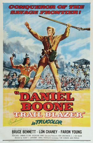 En dvd sur amazon Daniel Boone, Trail Blazer
