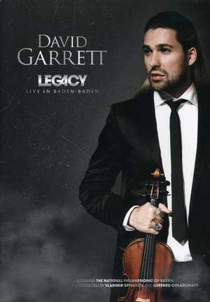 En dvd sur amazon David Garrett - Legacy Live In Baden Baden