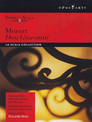 En dvd sur amazon Don Giovanni