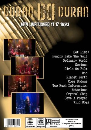 En dvd sur amazon Duran Duran MTV Unplugged