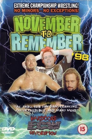 En dvd sur amazon ECW November To Remember 1998