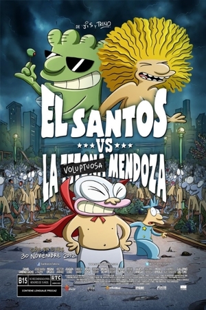 En dvd sur amazon El Santos vs la Tetona Mendoza