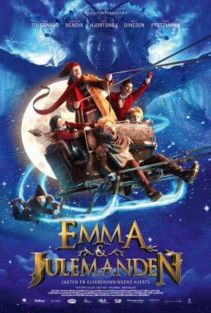 En dvd sur amazon Emma og Julemanden - Jagten på Elverdronningens hjerte