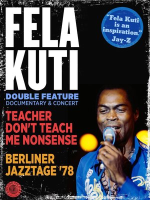 En dvd sur amazon Fela Kuti: Teacher Don't Teach Me Nonsense