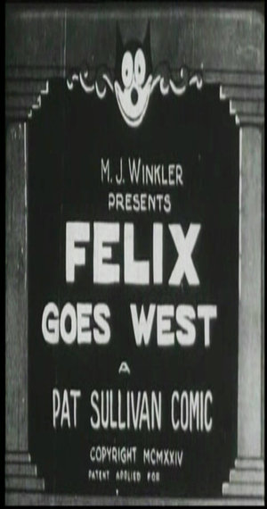 En dvd sur amazon Felix Goes West