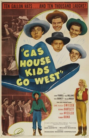 En dvd sur amazon Gas House Kids Go West