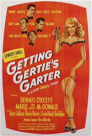 En dvd sur amazon Getting Gertie's Garter