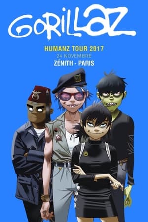 En dvd sur amazon Gorillaz au Zénith 2017