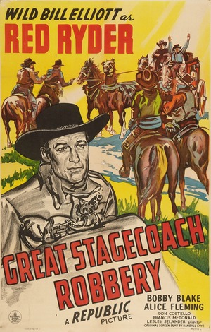 En dvd sur amazon Great Stagecoach Robbery