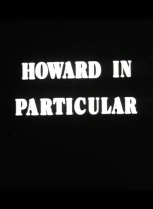 En dvd sur amazon Howard in Particular