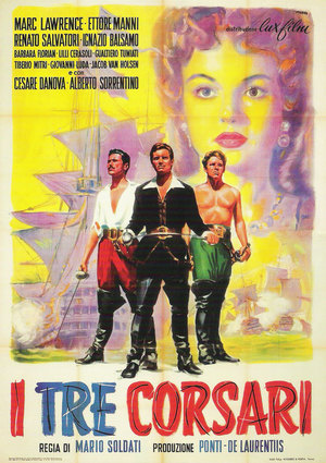 En dvd sur amazon I tre corsari