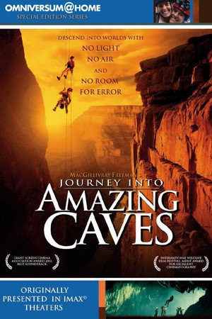 En dvd sur amazon Journey into Amazing Caves