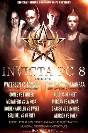 En dvd sur amazon Invicta FC 8: Waterson vs. Tamada