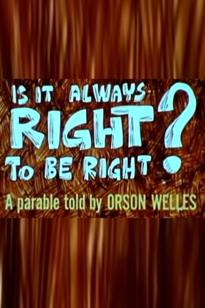 En dvd sur amazon Is It Always Right to Be Right?