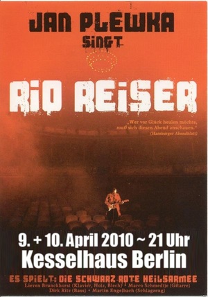 En dvd sur amazon Jan Plewka singt Rio Reiser