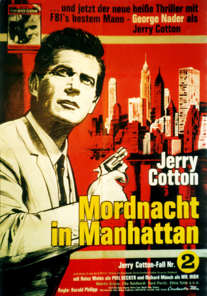 En dvd sur amazon Jerry Cotton - Mordnacht in Manhattan