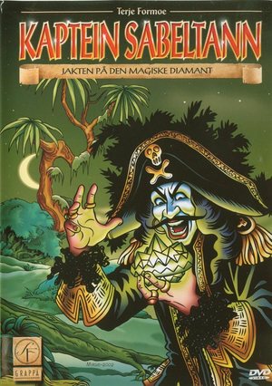 En dvd sur amazon Kaptein Sabeltann og jakten på den magiske diamant
