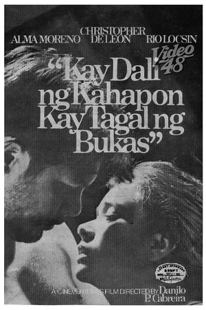 En dvd sur amazon Kay Dali ng Kahapon, Kay Tagal ng Bukas