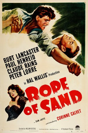 En dvd sur amazon Rope of Sand