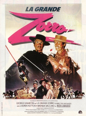 En dvd sur amazon Zorro, The Gay Blade