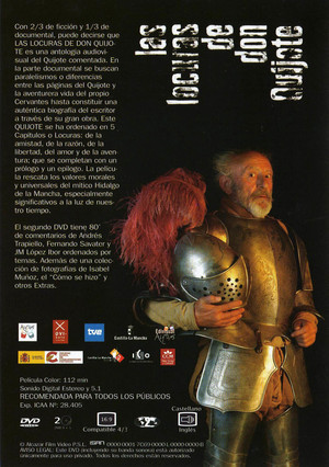 En dvd sur amazon Las locuras de don Quijote