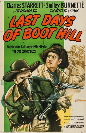 En dvd sur amazon Last Days of Boot Hill