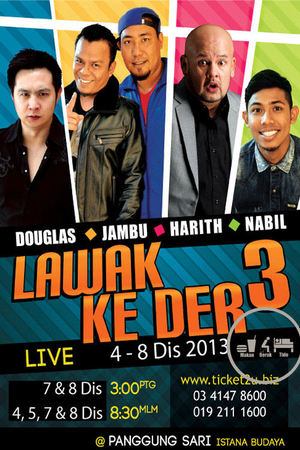 En dvd sur amazon Lawak Ke Der 3